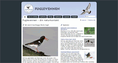 Desktop Screenshot of fuglevennen.no